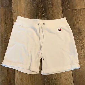 White Tommy Hilfiger shorts